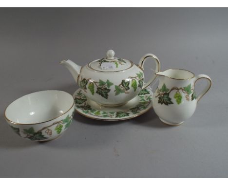 A Wedgwood Santa Clara Bachelors Tea Service.  