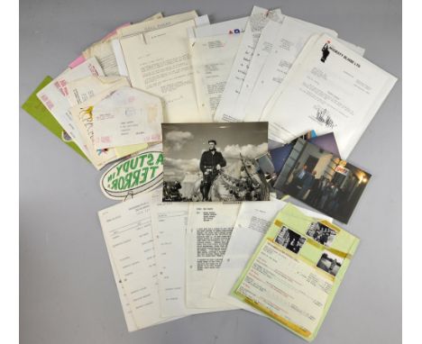Film Memorabilia - Large collection of letters, cast lists & other items including signed letters from Blake Edwards, Michael