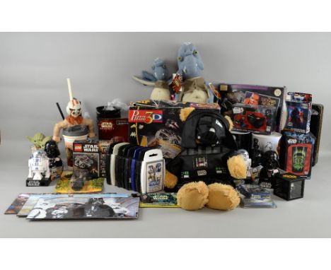 Star Wars - Candy Dispensers, Top Trumps, playing cards, Puzz 3D, Kellogg's toys, Teddies, Jar Jar Binks toothbrush holder, L