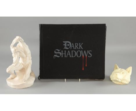 Dark Shadows (2012) Two prop models both seen on the mantelpiece in the film starring Johnny Depp, along with a cast & crew h