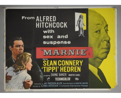30+ British Quad film posters including Snow White, Return of the Seven, Corridors of Blood, Murder She Said, Marnie, Herbie 