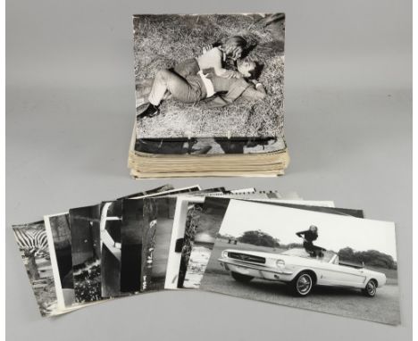 300+ vintage black & white film stills including James Bond Goldfinger, Jazzboat, Lovers Parting, Last Frontier, The Doomed L