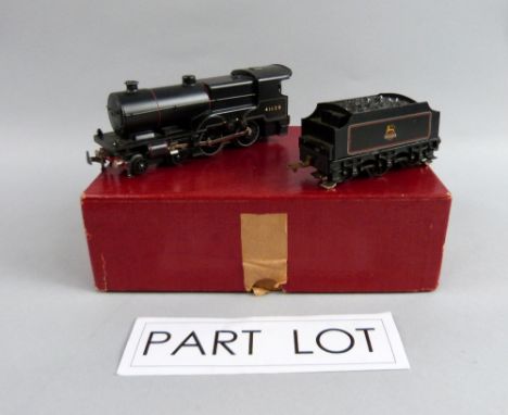 JS TTR Locomotive and tender  4-4-0 , 41128, two Bogie Coach restaurant Cars 1/580, Bogie Coach 1st 1/560,Short Bogie 3rd Cla