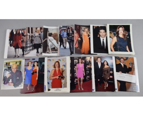 600+ publicity / press photographs including US TV Shows, Red Carpet events, many by UPPA, various sizes.  