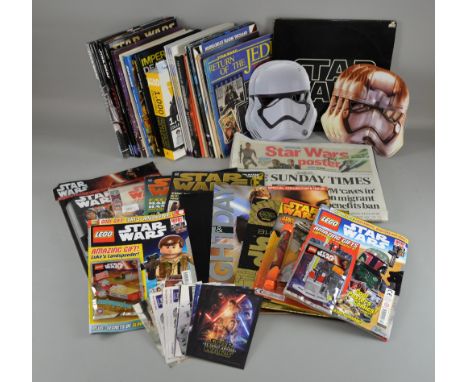 Star Wars - Annuals, Storybooks, visual dictionary, paint set, original vinyl, drawing books, PC / Playstation games, The Com