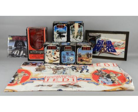 Star Wars - Vintage Return of The Jedi boxed toys including Emperors Royal Guard Bank, Vehicle Maintenance Energizer x 2, AST