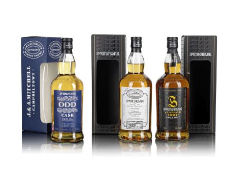  Springbank Vintage 1997Distilled by J. &amp; A. Mitchell &amp; Co., Ltd. Springbank Distillery.Batch No.2. Bottled May 2008.