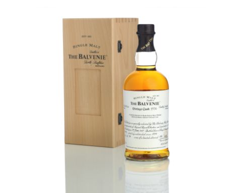  The Balvenie Vintage Cask-1974Distilled 17th December 1974, bottled 1st June 2007 by The Balvenie Distillery Company.Vintage