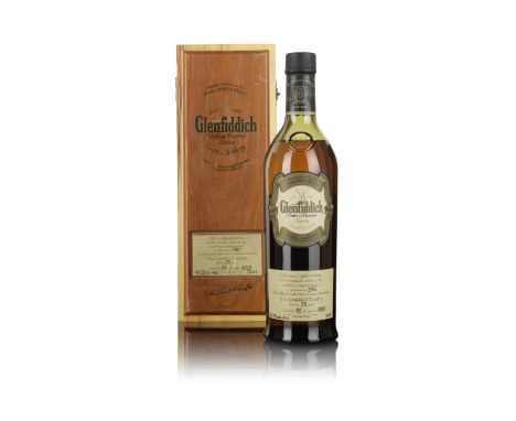  Glenfiddich Vintage Reserve-35 year old-1961Distilled, matured &amp; bottled by William Grant &amp; Sons.Cask #9015. Bottle 