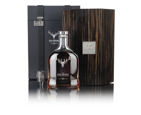  Dalmore-40 year oldDistilled, aged and bottled by Dalmore Distillery, Alness.In original presentation case with stopper, acc