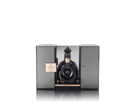  Rémy Martin-Louis XIII Rare Cask 42.6Second Edition. Bottled 2009. Grande Champagne.Baccarat black crystal decanter No. B 00