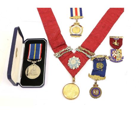 A 9 Carat Gold "1830 Duke of Sussex" Watchcase Charity Jewel, with hallmarks for Birmingham 1922, the outer frame stamped 9 C