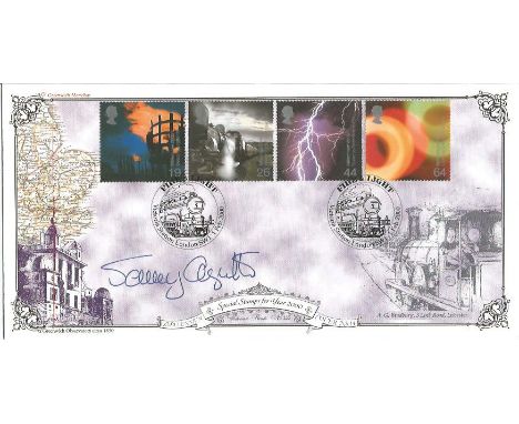 Jenny Agutter Railway Children Actress signed 2000 Flight and Light FDC. Victoria Station special postmark. Official cover fr