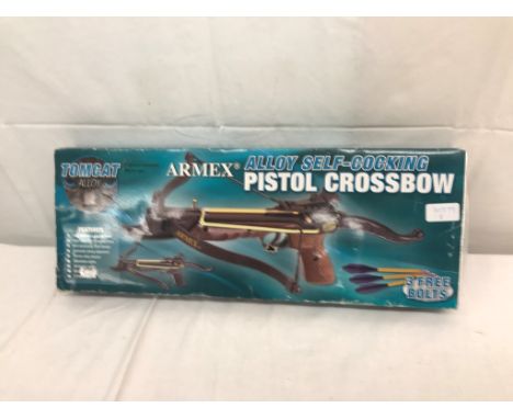 boxed handheld crossbow.