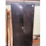 Tennsco 2-Door Metal Cabinet, w/ Contents