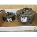 6-1/4" 3-Jaw Chuck, 7-1/2" 3-Jaw Chuck