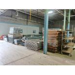 Large Lot of Teardrop & Clip Together Pallet Racking