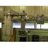 UAS United Air Specialists Model C 203-1D-AF4, 4-Bag Dust Collector