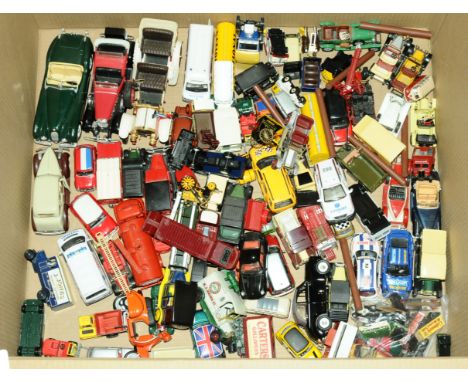 Franklin Mint, Bburago, Corgi, Matchbox, Matchbox Models Of Yesteryear and similar. An unboxed mixed scale group comprising o