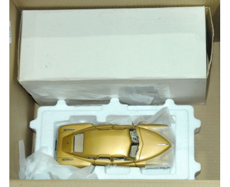 Franklin Mint. A boxed 1:24 scale limited edition B11XG23 50th Anniversary Edition 1948 Tucker in limited edition Gold with c