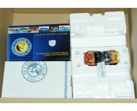 Franklin Mint, a boxed 1:24 scale B11YF05 Shelby "King Of The Cobras" complete with Tool, Paperwork and Gloves. Although not 