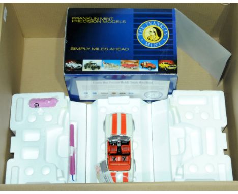 Franklin Mint. A boxed B11ZJ40 1:24 scale limited edition 1969 Chevrolet "Camaro" (Indy 500) Pace Car in Cream with Orange st
