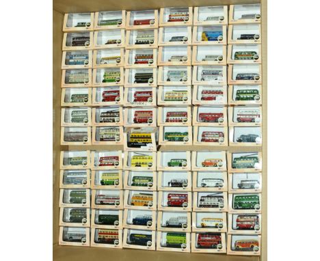 Oxford Diecast, a boxed bus group of N Gauge scale models (all Oxford Omnibus Series) to include NUT002 Guy Arab Utility "Lon