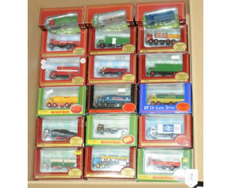 Exclusive First Editions (EFE), a boxed Commercial Truck/Trailer, Tanker and similar group to include 37601 AEC Ergo 2 Axle F