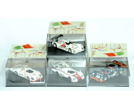 Trofeu, a boxed group of 1/43rd scale ?Le Mans? racing models to include 1901 Porsche 936/76 with racing number 20, 1st 24hr 