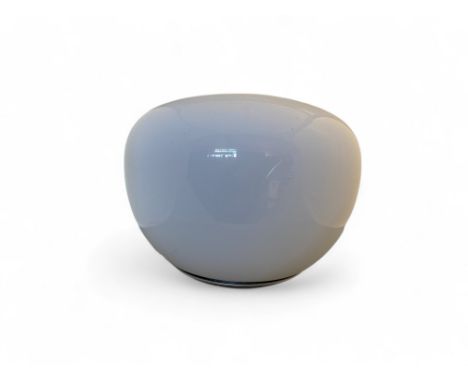 A vintage 1980's Ikea Jonisk lamp by Carl &Ouml;jerstam
Of pebble form, with domed base and dimmer switch, 38cm diameter, 35c