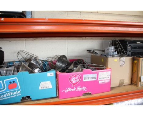 A LARGE QUANTITY OF INFRA-RED LIGHTING EQUIPMENT TOGETHER WITH A STEREO