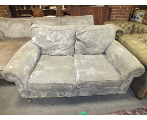 A LAURA ASHLEY STYLE TWO SEATED SOFA A/F