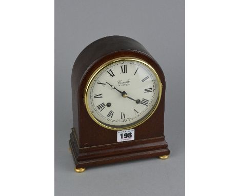 A COMITTI MANTLE CLOCK (key)