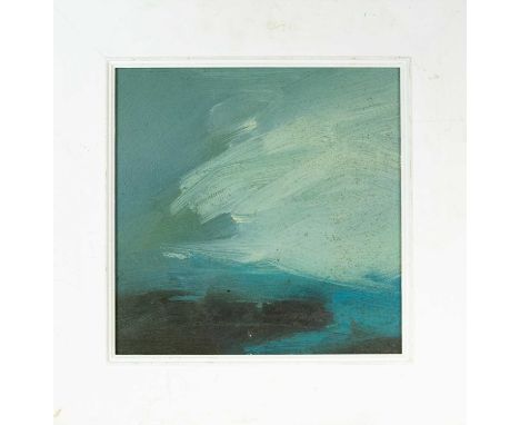 Phil JOHNS (XX) Seascape Oil on board, signed, titled and dated '08 verso, 31cm x 31cm, 43.5cm x 43.5cm framed.
In-house post