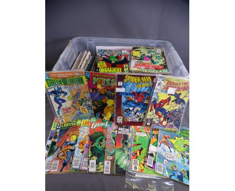 COMICS - MARVEL 'Spider Man', DC 'Green Lantern' circa 1980s, approximately 300