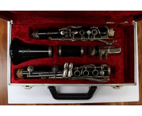 A cased clarinet 'Regent' England