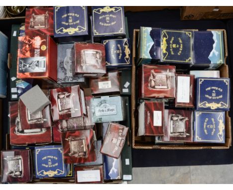 Three boxes of various boxes 'Myth and Magic' figures, approx. 50 in total
