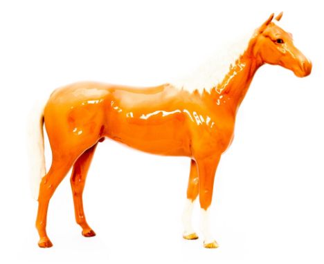 A Beswick large hunter, palomino gloss, model no 1734, second version