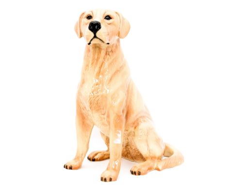 A Beswick fireside seated 'Golden Labrador', model 2314
