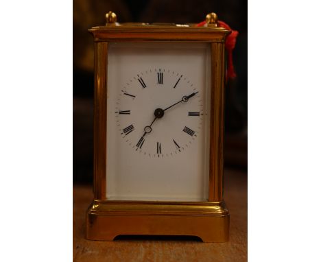 Brass carriage clock