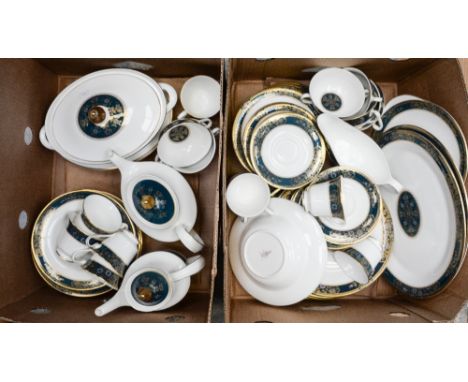 A very comprehensive Royal Doulton 'Carlyle' dinner service HN5018, to include tureen, gravy boat, meat plates, coffee pot, t