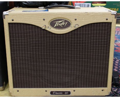 A Peavey classic 30 amplifier