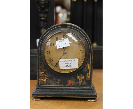 Edwardian Chinoiserie Mantle Clock, Mappin and Webb