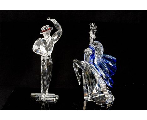 Swarovski Magic of Dance, 'Isadora' 2002, A 7400 NR 200 200, together with Magic of Dance, 'Antonio', signed to the base, A 7