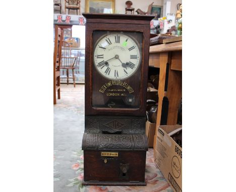 Blick Timer Recorders Ltd of London clocking-in clock