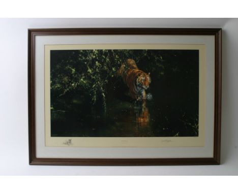 A framed David Shepard limited edition print, titled Burning Bright, 1592 