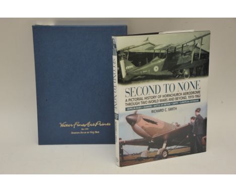 Second to None - First Edition 2004 - Special signed memorial photograph bookplate by Air Chief Marshall Sir Harry Broadhurst