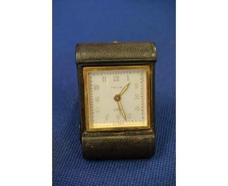 A Talis 8 day travelling clock 