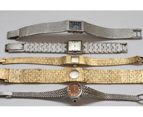 Five Rotary ladies wrist watches