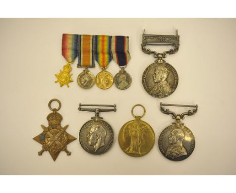 A Collection of First World War Medals (5) CH Horton RA